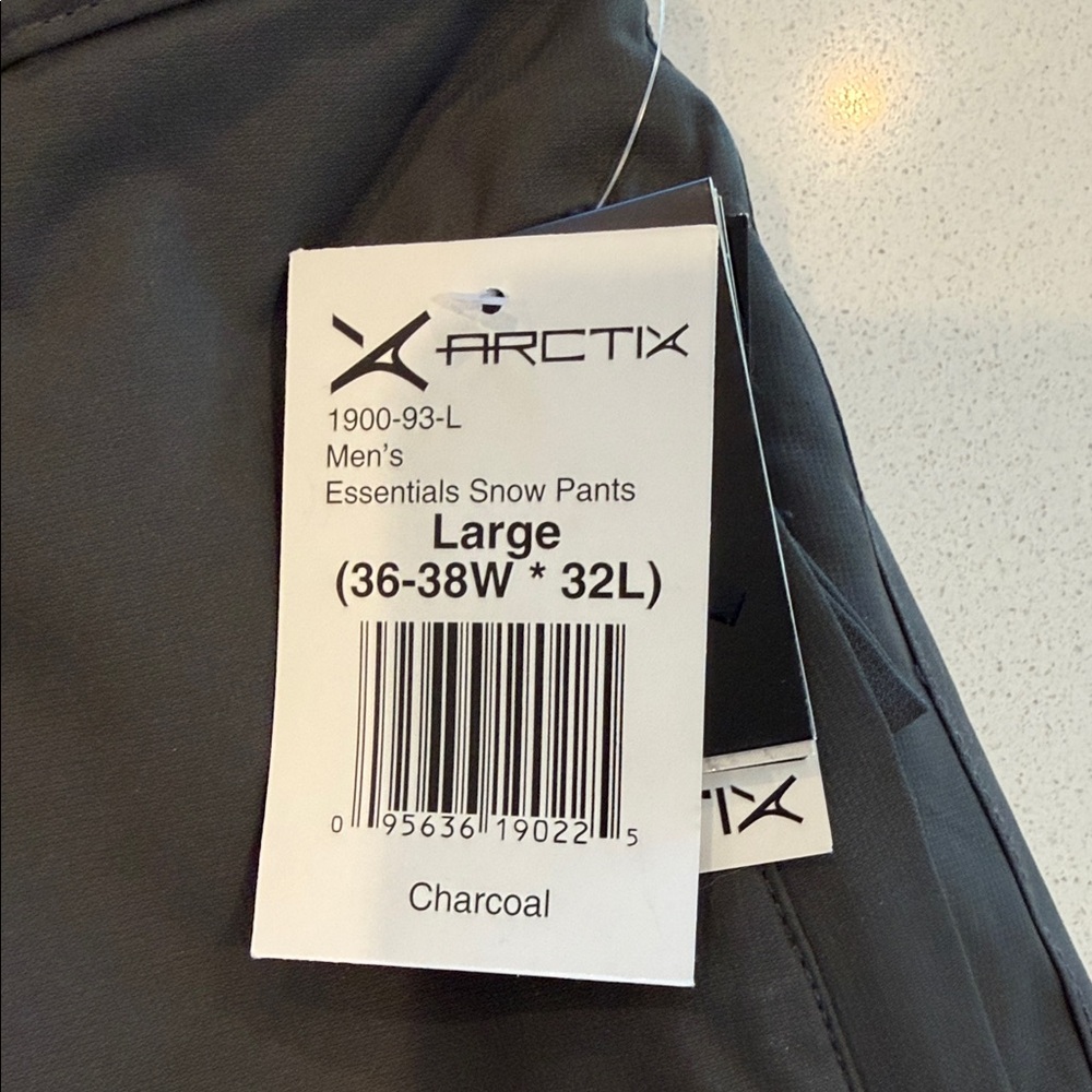 Arctix Charcoal Men's Essentials Snow Pants